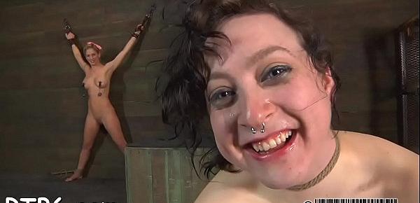 Sweet darling desires cruel torture for her tight cunt
